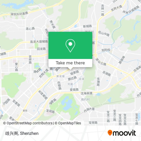 雄兴阁 map