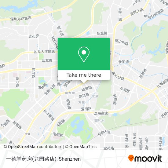 一德堂药房(龙园路店) map
