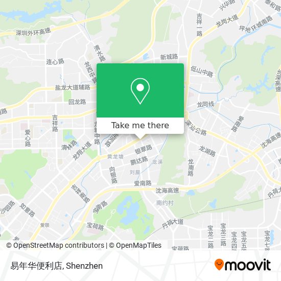 易年华便利店 map