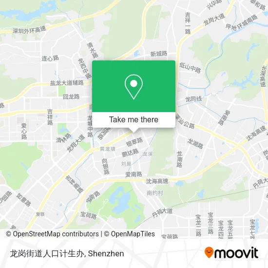 龙岗街道人口计生办 map
