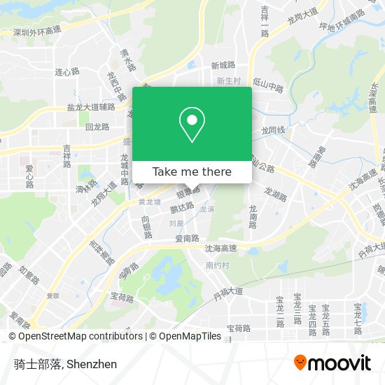 骑士部落 map