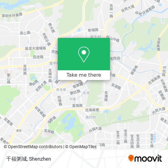 千福粥城 map
