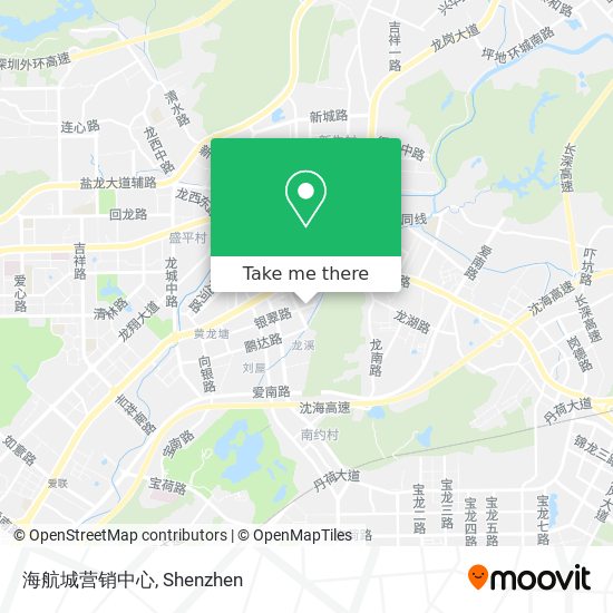 海航城营销中心 map