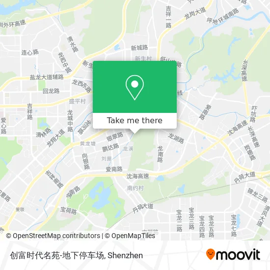 创富时代名苑-地下停车场 map