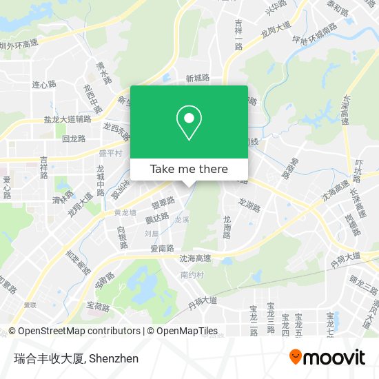瑞合丰收大厦 map