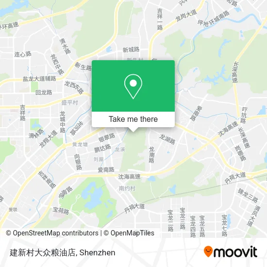 建新村大众粮油店 map
