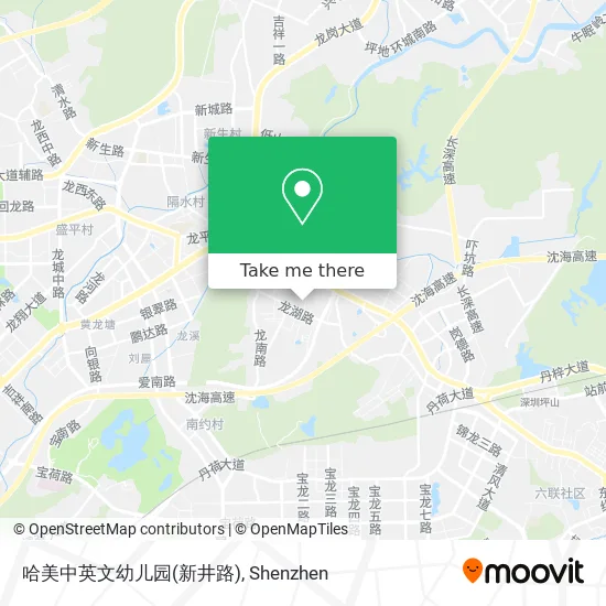 哈美中英文幼儿园(新井路) map