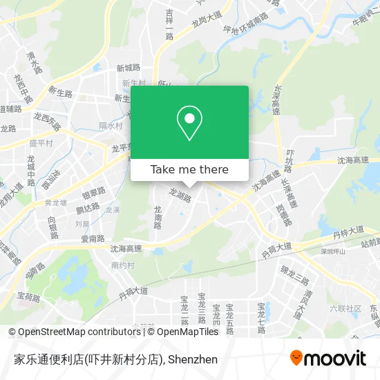 家乐通便利店(吓井新村分店) map
