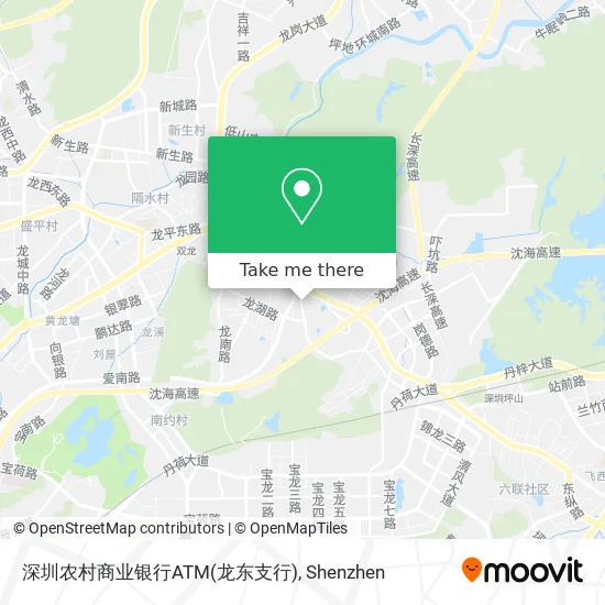 深圳农村商业银行ATM(龙东支行) map