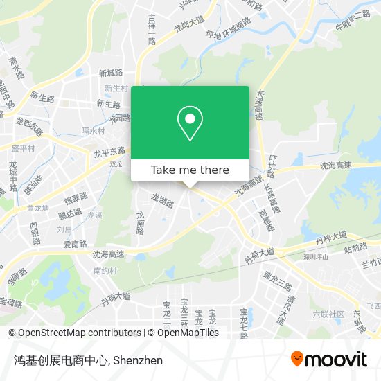 鸿基创展电商中心 map