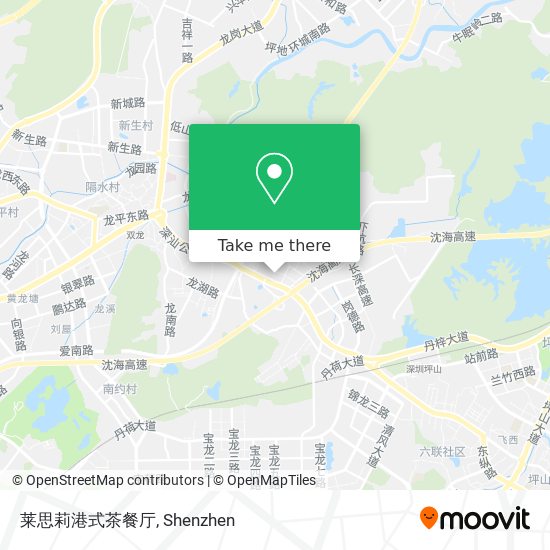 莱思莉港式茶餐厅 map