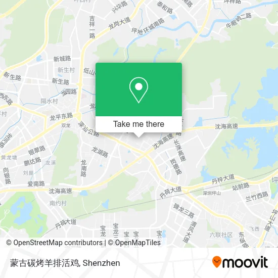 蒙古碳烤羊排活鸡 map