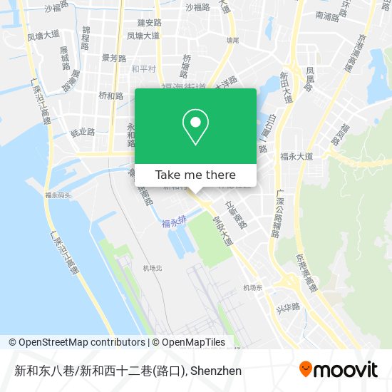 新和东八巷/新和西十二巷(路口) map