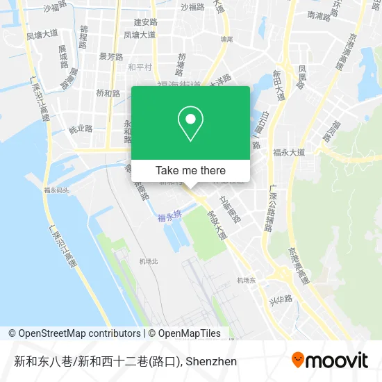 新和东八巷/新和西十二巷(路口) map