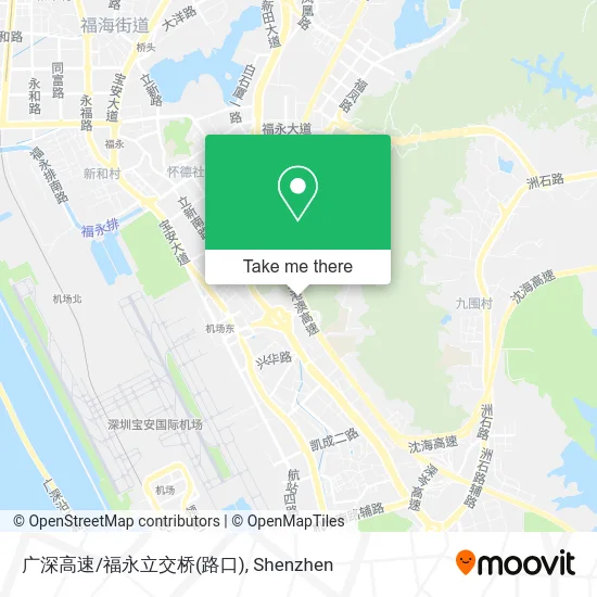 广深高速/福永立交桥(路口) map