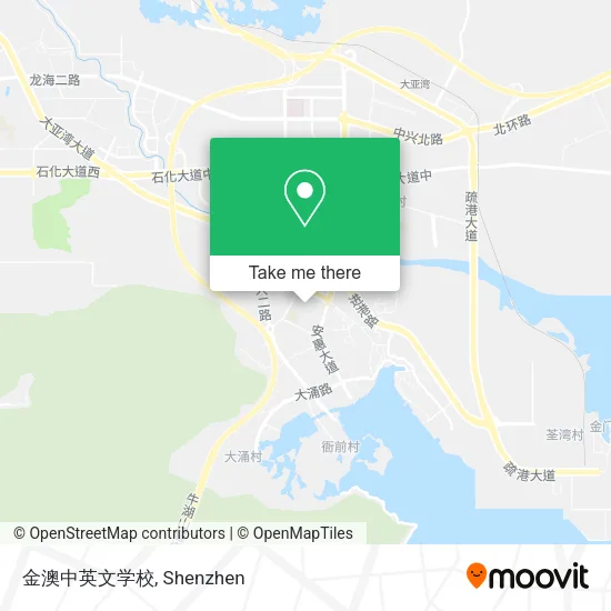 金澳中英文学校 map
