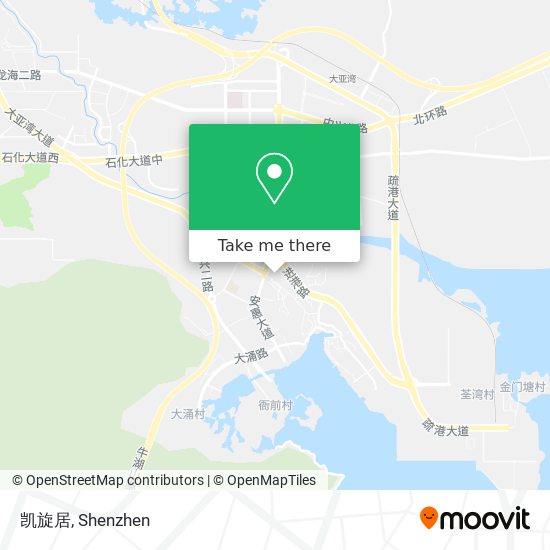 凯旋居 map