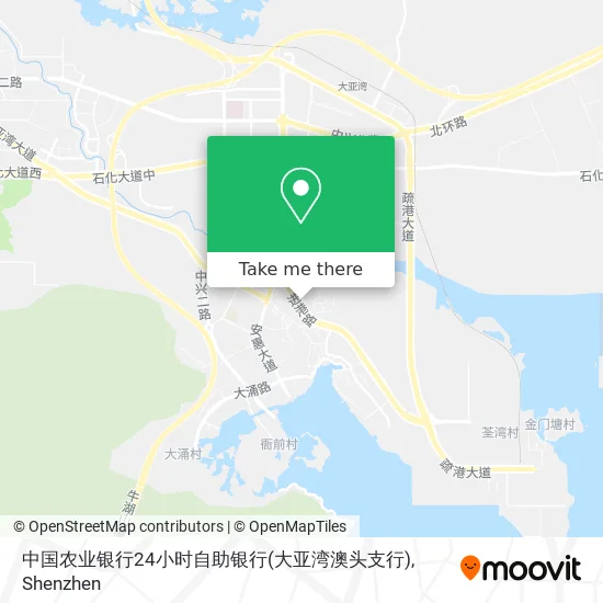 中国农业银行24小时自助银行(大亚湾澳头支行) map