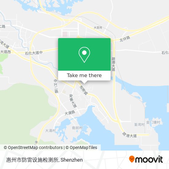 惠州市防雷设施检测所 map