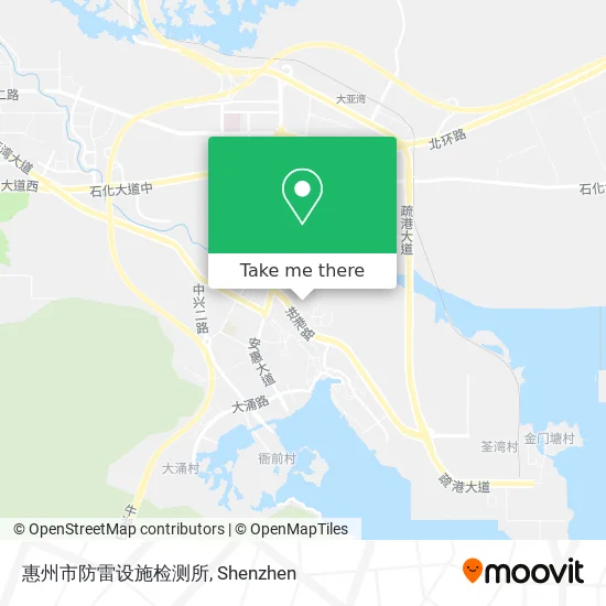 惠州市防雷设施检测所 map