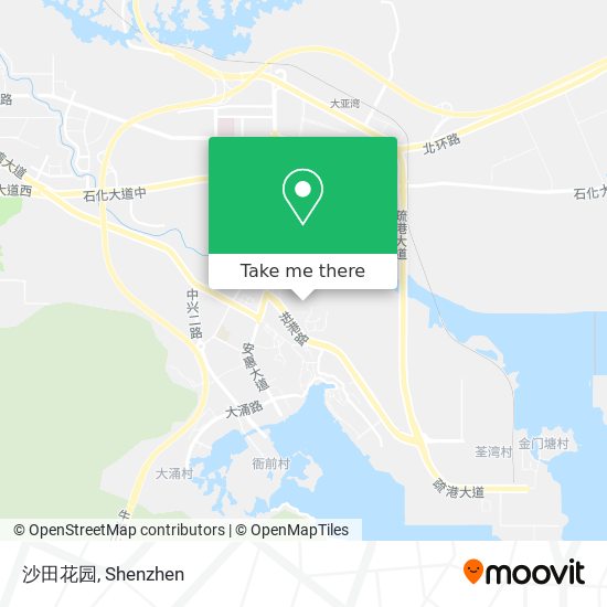 沙田花园 map
