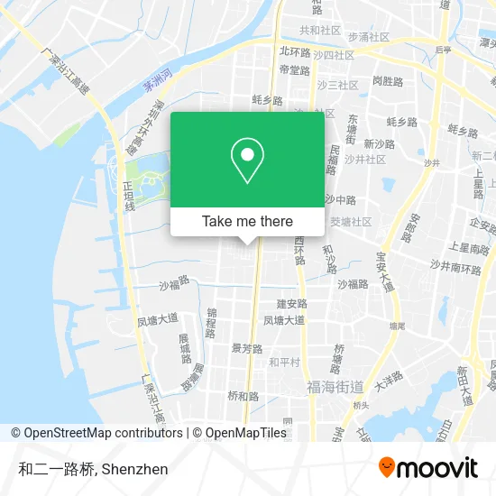 和二一路桥 map