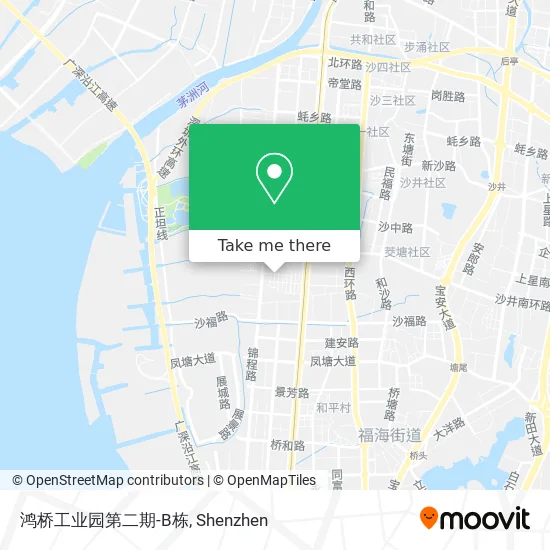 鸿桥工业园第二期-B栋 map