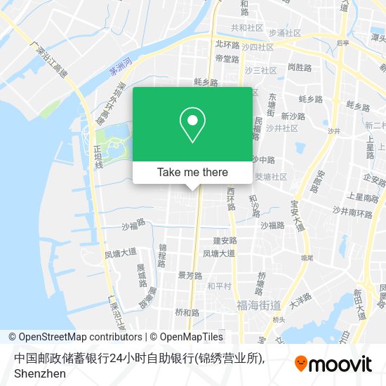 中国邮政储蓄银行24小时自助银行(锦绣营业所) map