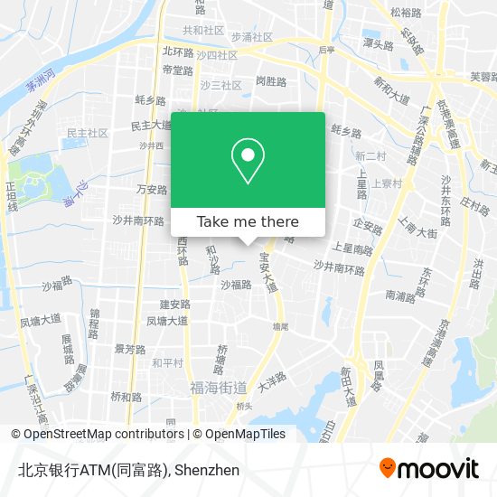 北京银行ATM(同富路) map
