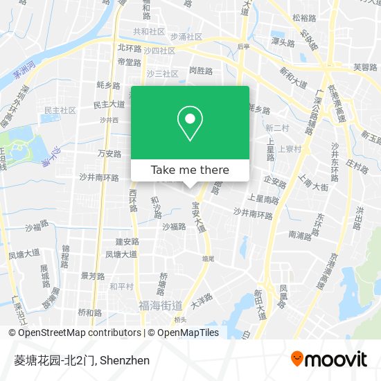 菱塘花园-北2门 map