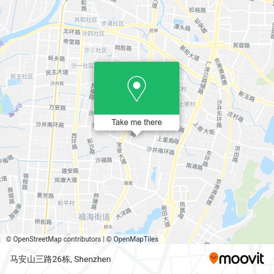 马安山三路26栋 map