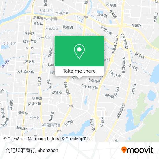 何记烟酒商行 map