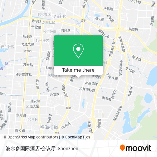 波尔多国际酒店-会议厅 map