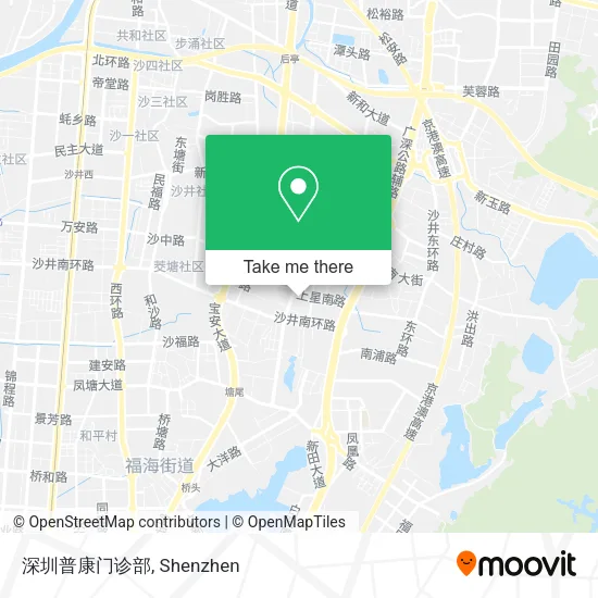 深圳普康门诊部 map