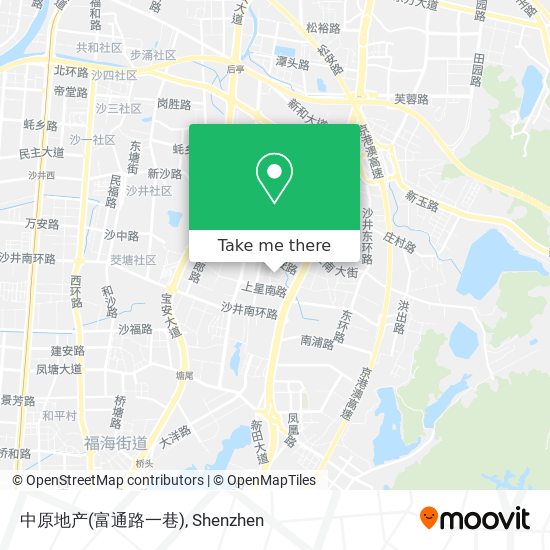 中原地产(富通路一巷) map