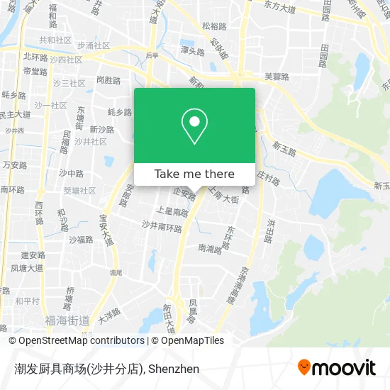 潮发厨具商场(沙井分店) map