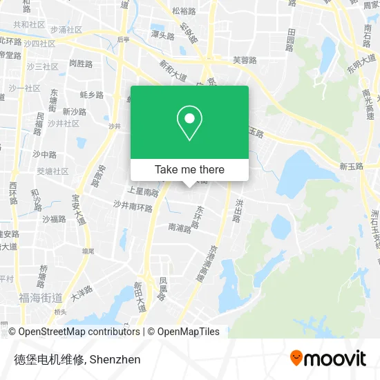 德堡电机维修 map