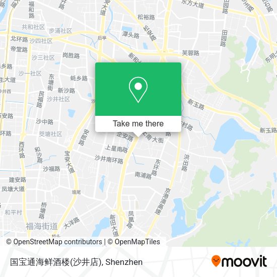 国宝通海鲜酒楼(沙井店) map