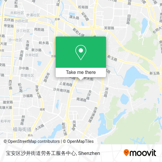 宝安区沙井街道劳务工服务中心 map