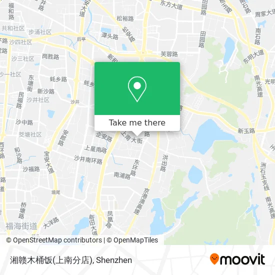 湘赣木桶饭(上南分店) map