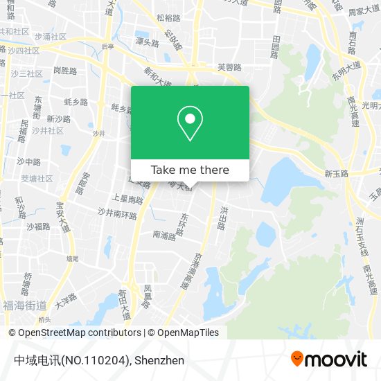 中域电讯(NO.110204) map