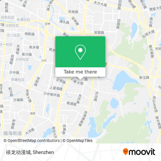 禧龙动漫城 map