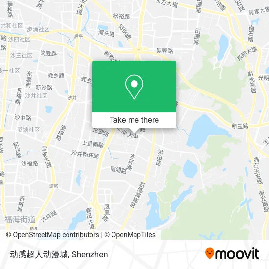 动感超人动漫城 map