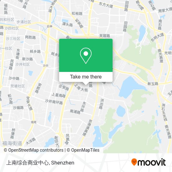上南综合商业中心 map