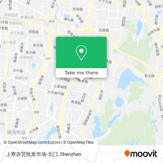 上寮农贸批发市场-北门 map