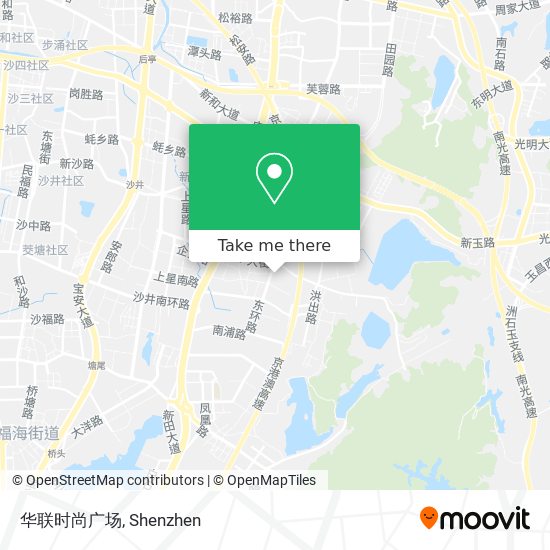 华联时尚广场 map