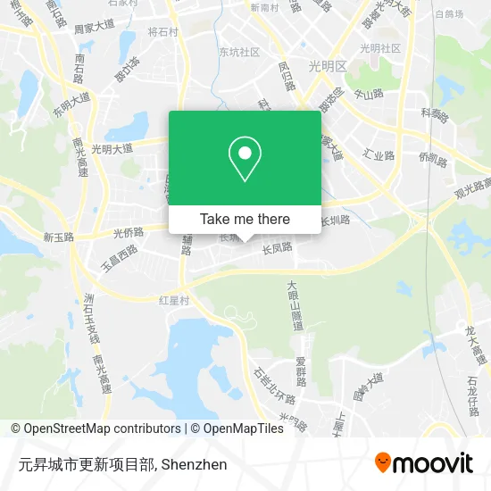 元昇城市更新项目部 map