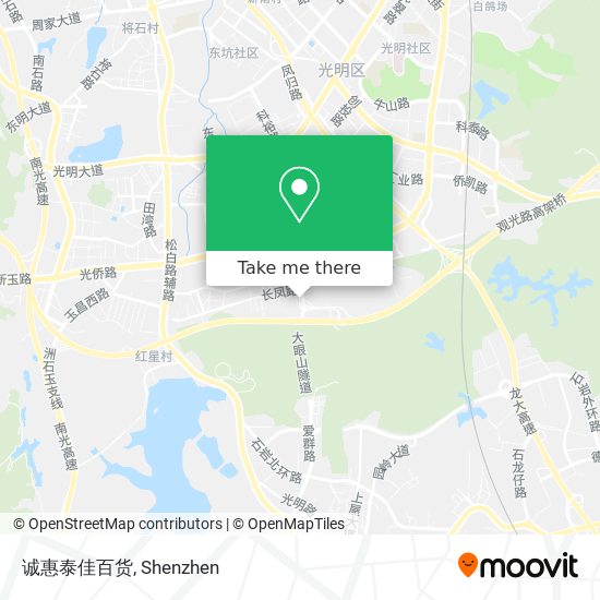 诚惠泰佳百货 map