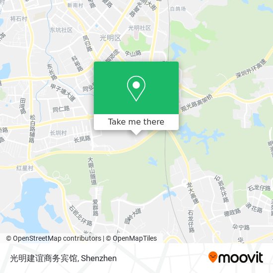 光明建谊商务宾馆 map