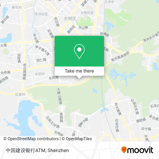 中国建设银行ATM map